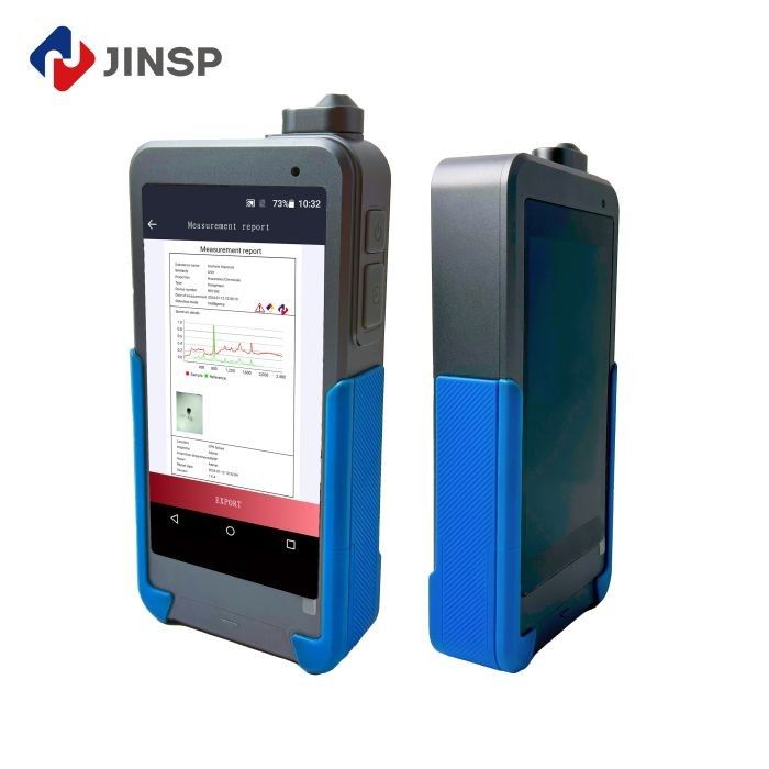 1064nm Handheld Raman Spectrometer for Quick and Nondestructive Identification of Suspicious Materials
